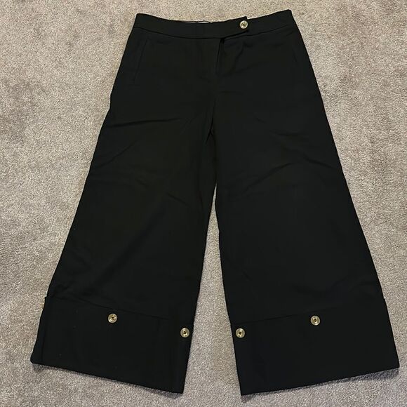 Rare! Anthropologie TaiBonBu Cropped Wide leg Pants! - Picture 1 of 11